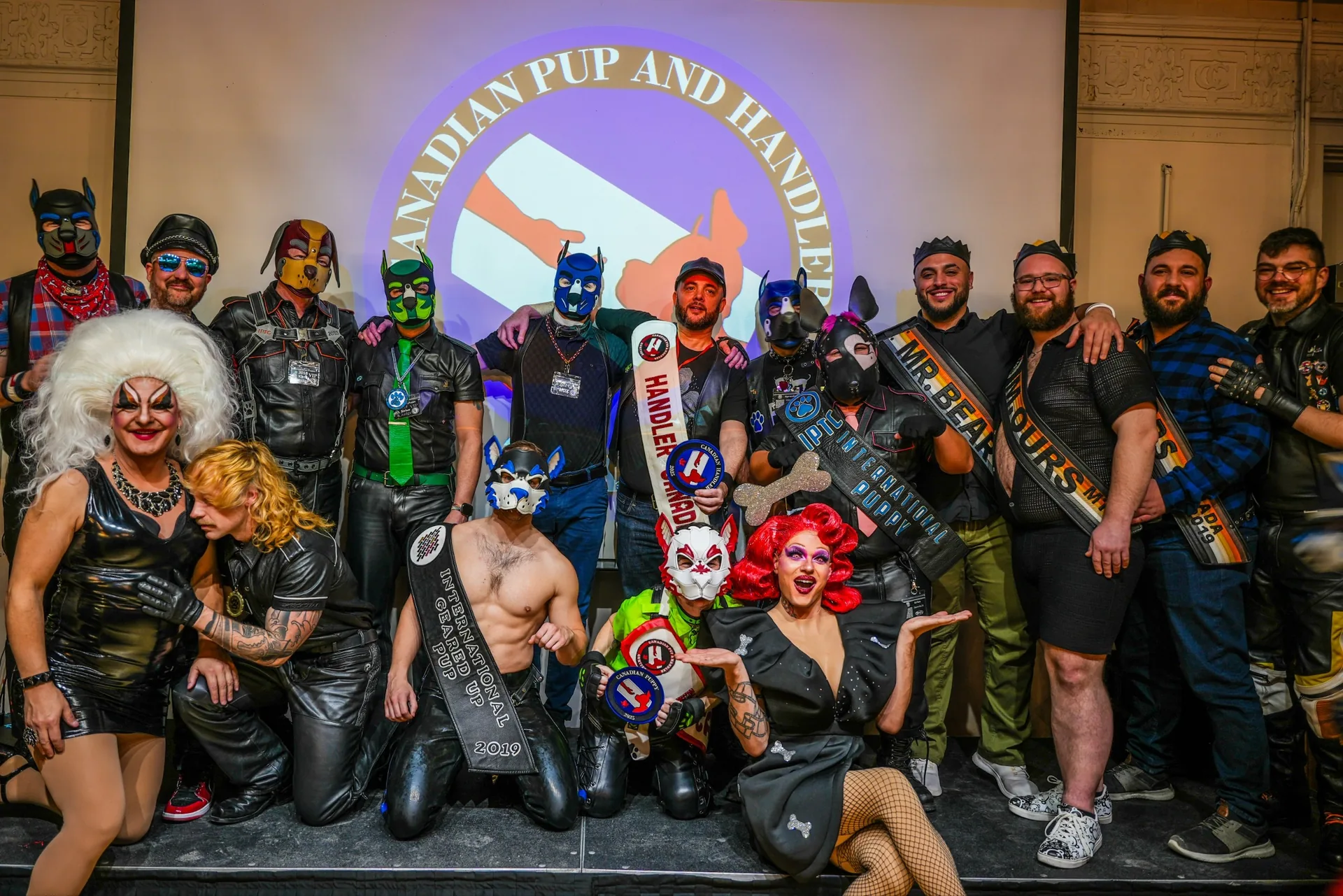 CanPAHC title winners on stage
